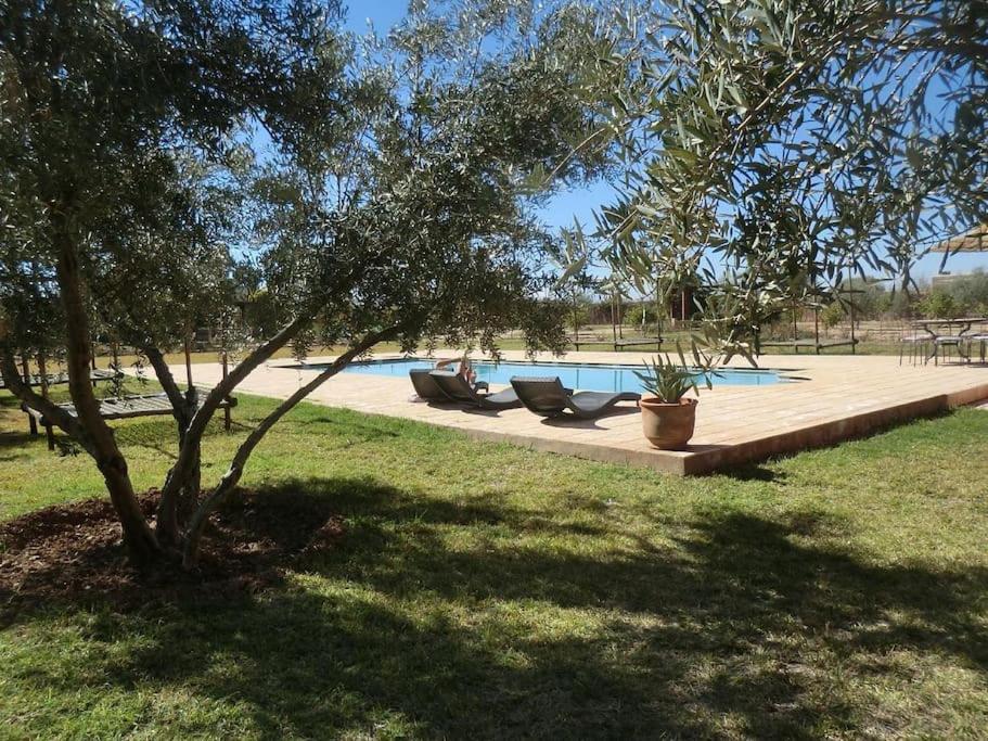 Villa Agora, Villa A La Campagne Proche Marrakech Sidi Abdallah Ghiat Экстерьер фото