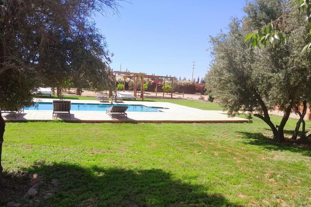 Villa Agora, Villa A La Campagne Proche Marrakech Sidi Abdallah Ghiat Экстерьер фото