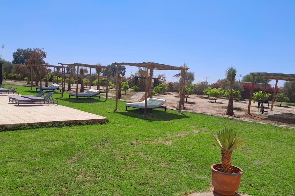 Villa Agora, Villa A La Campagne Proche Marrakech Sidi Abdallah Ghiat Экстерьер фото