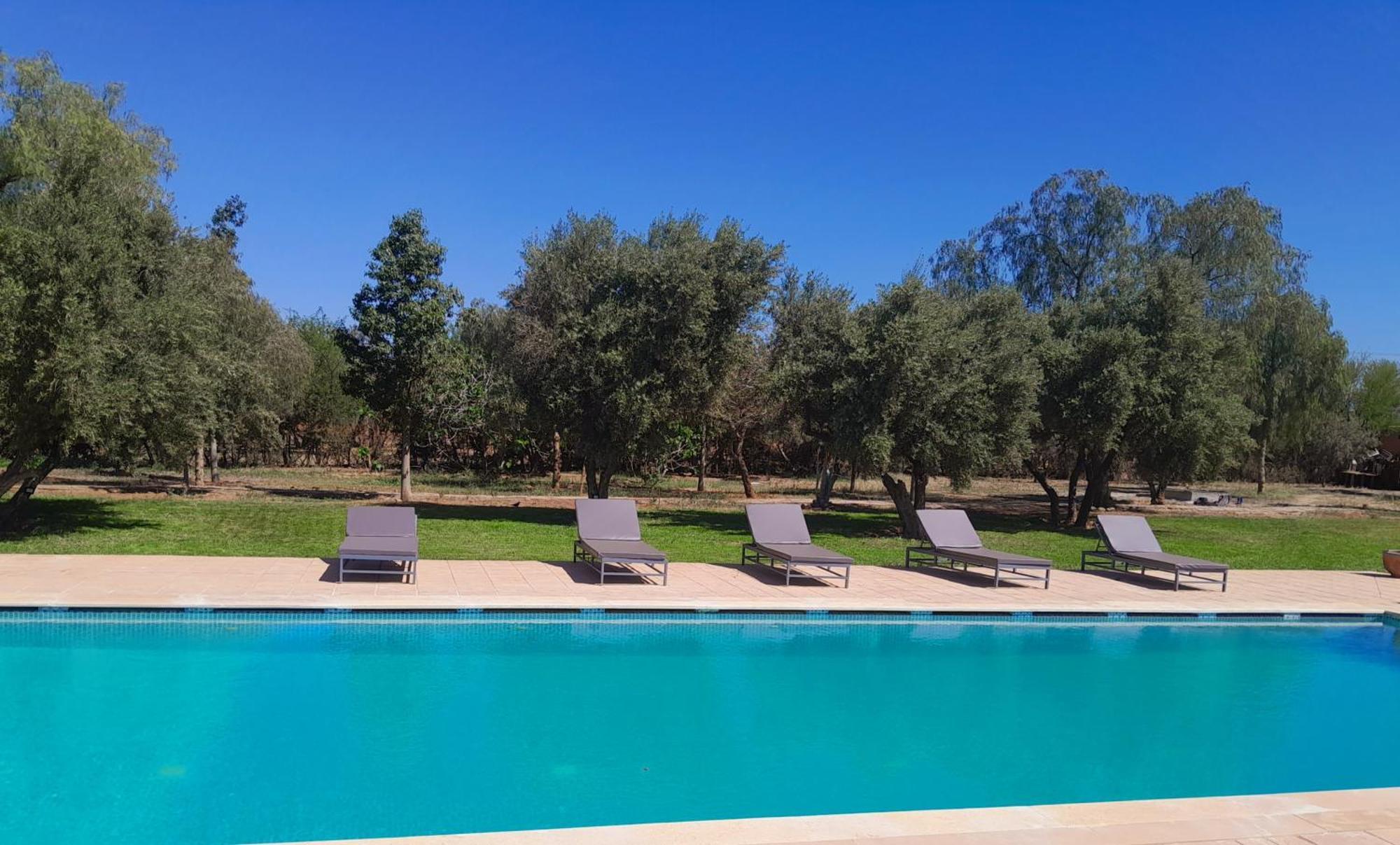 Villa Agora, Villa A La Campagne Proche Marrakech Sidi Abdallah Ghiat Экстерьер фото