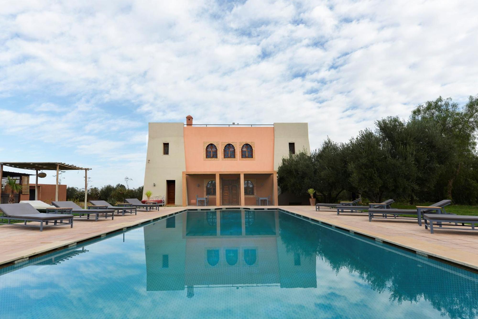 Villa Agora, Villa A La Campagne Proche Marrakech Sidi Abdallah Ghiat Экстерьер фото