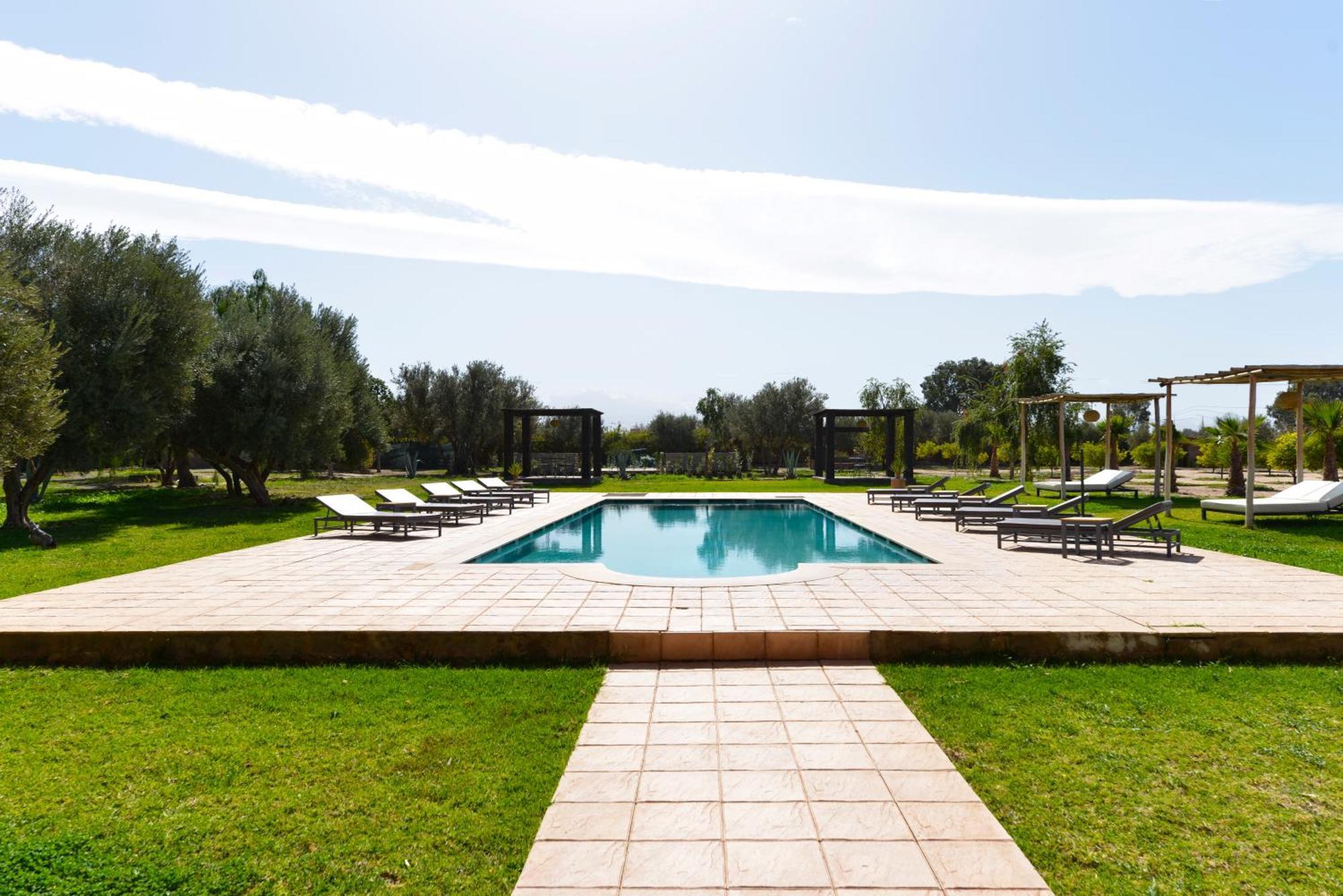 Villa Agora, Villa A La Campagne Proche Marrakech Sidi Abdallah Ghiat Экстерьер фото